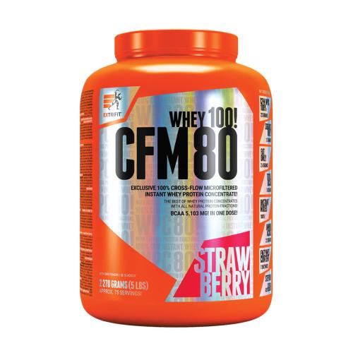 Extrifit CFM Siero di latte istantaneo 80 - CFM Instant Whey 80 (2270 g, Fragola)