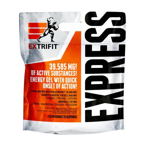 Extrifit Gel energetico espresso - Express Energy Gel (25 x 80 g, Ciliegia)