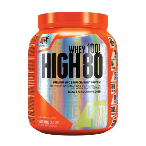 Extrifit Siero di latte alto 80 - High Whey 80 (1000 g, Pistacchio)