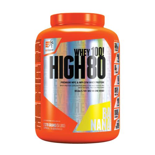 Extrifit Siero di latte alto 80 - High Whey 80 (2270 g, Banana)