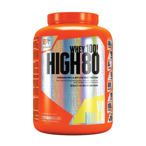 Extrifit Siero di latte alto 80 - High Whey 80 (2270 g, Vaniglia)