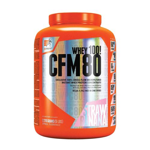 Extrifit CFM Siero di latte istantaneo 80 - CFM Instant Whey 80 (2270 g, Fragola Banana)