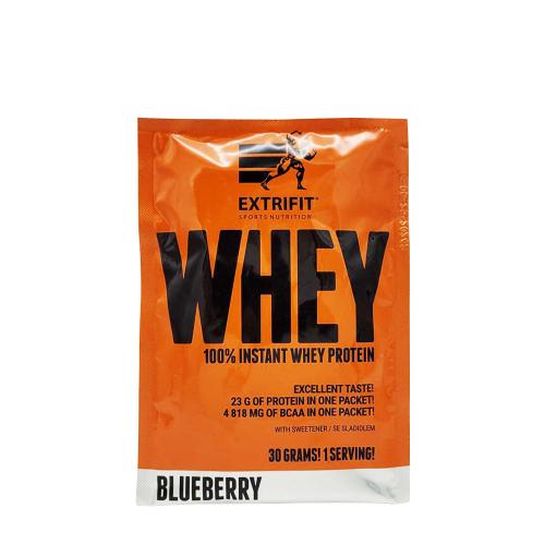 Extrifit 100% Proteine Whey istantanee - 100% Instant Whey Protein (30 g, Mirtillo Blu)
