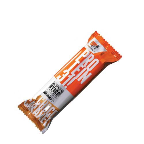 Extrifit Barretta proteica Hydro 31% - Hydro Protein Bar 31% (80 g, Caramello al Cioccolato)