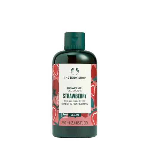 The Body Shop Gel doccia vegano alla fragola - Vegan Strawberry Shower Gel (250 ml, Fragola)