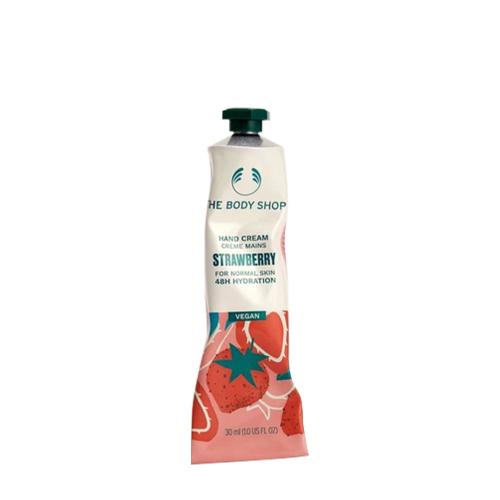 The Body Shop Crema mani vegana alla fragola - Strawberry Vegan Hand Cream (30 ml, Fragola)