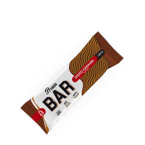 Nanosupps BAR - Barretta proteica - BAR - Protein bar (55 g, Caramello al Cioccolato)