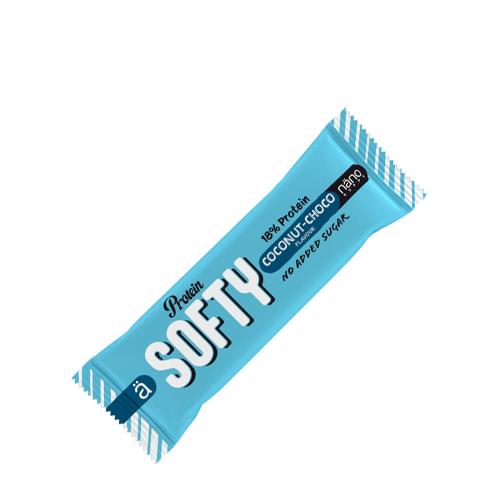 Nanosupps SOFTY - Barretta proteica - SOFTY - Protein Bar (33 g, Cocco al Cioccolato)