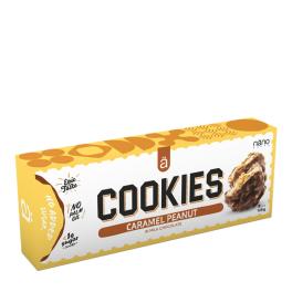   Nanosupps CIOCCOLATI - Biscotti proteici - COOKIES - Protein Cookies (128 g, Caramello alla Nocciola)