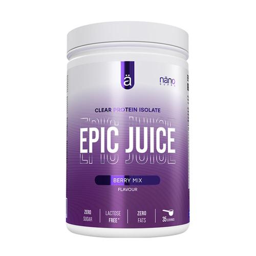 Nanosupps Epic Juice - Proteine isolate del siero di latte - Epic Juice - Whey Protein Isolate (875 g, Bacche)