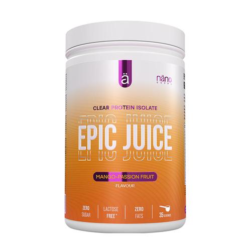 Nanosupps Epic Juice - Proteine isolate del siero di latte - Epic Juice - Whey Protein Isolate (875 g, Mango Maracuja)