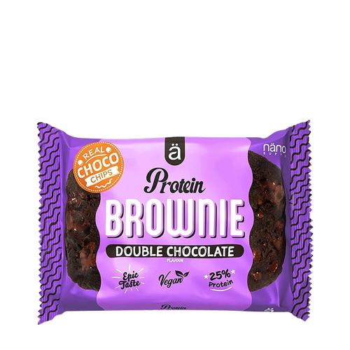 Nanosupps Brownie proteico - Protein Brownie (60 g, Cioccolato Doppio)