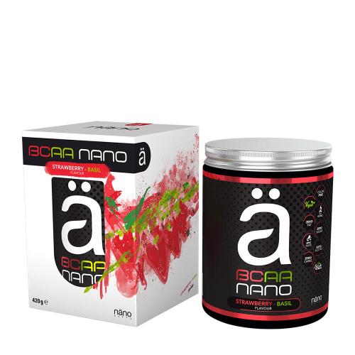 Nanosupps Amino Acid BCAA Nano (420 g, Fragola–basilico)