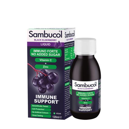 Sambucol Immuno Forte Sugar Free Liquid (120 ml, Sambuco Nero)