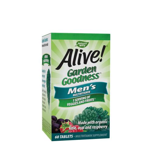 Natures Way Alive! Garden Goodness for Men (60 Compressa)