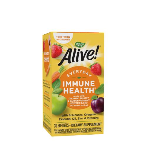 Natures Way Alive!® Everyday Immune Health (30 Capsule morbida)