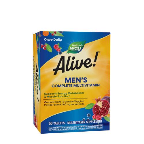 Natures Way Alive!® Men’s Complete Multivitamin (130 Compressa)