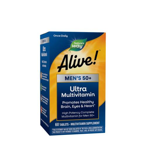 Natures Way Alive!® Men's 50+ Ultra Multivitamin (60 Compressa)