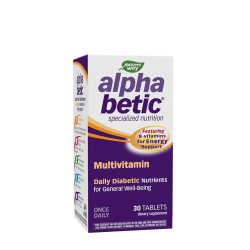 Natures Way Alpha Betic® Multivitamin (30 Compressa)