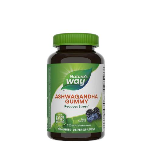 Natures Way Ashwagandha Gummies (90 Caramella gommosa, Bacche)