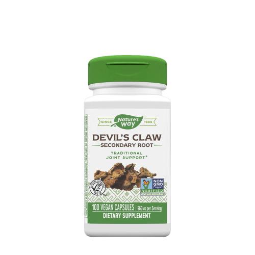 Natures Way Devil’s Claw Secondary Root  (100 Capsule)