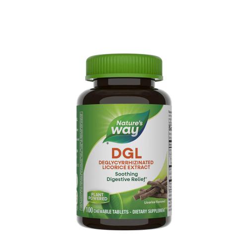 Natures Way DGL (100 Compresse da masticare, Licorice Fruit)