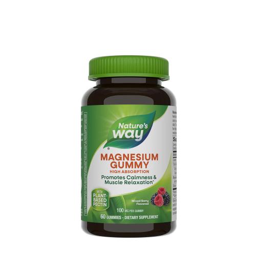 Nature's Way Magnesium Gummy (60 Caramella gommosa)