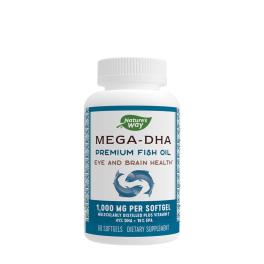 Nature's Way Mega-DHA (60 Capsule morbida)