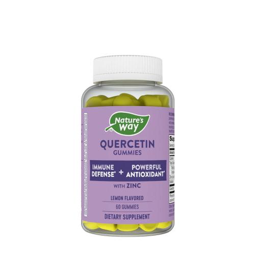 Natures Way Quercetin Gummies with Zinc (60 Caramella gommosa, Limone)