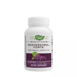 Nature's Way Resveratrol-Forte® (60 Capsule morbida)
