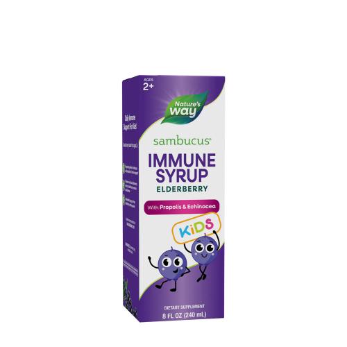 Natures Way Sambucus Immune Syrup for Kids (240 ml, Sambuco )