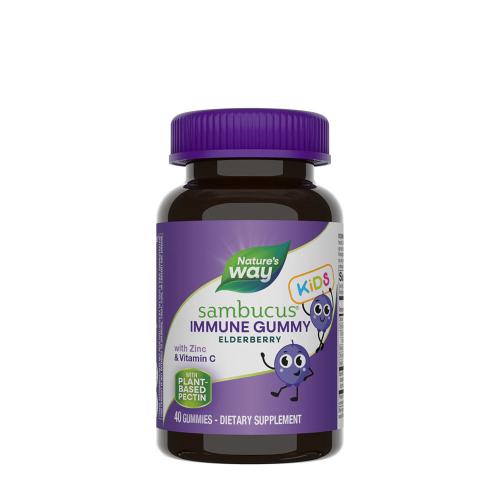 Natures Way Sambucus Kids Immune Gummies (60 Caramella gommosa)