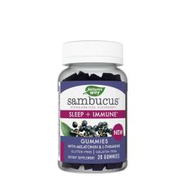   Nature's Way Sambucus Sleep + Immune Gummies (30 Caramella gommosa)