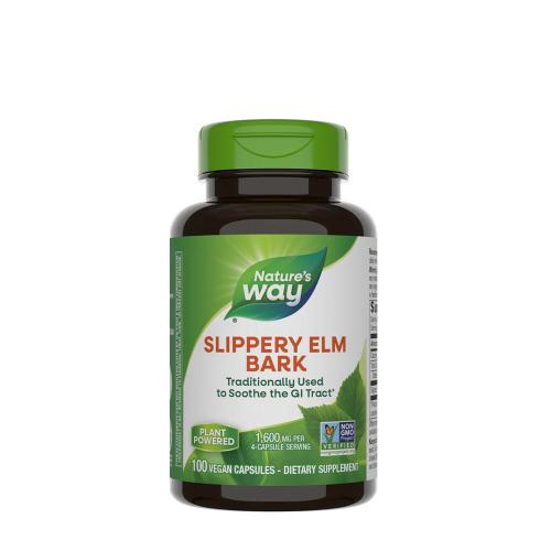 Natures Way Slippery Elm Bark (100 Capsule)