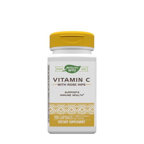 Natures Way Vitamin C with Rose Hips (100 Capsule)