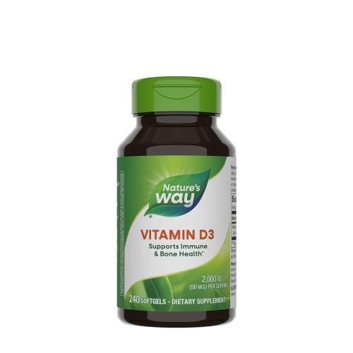 Natures Way Vitamin D3 (240 Capsule morbida)