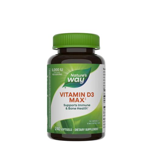 Natures Way Vitamin D3 Max (240 Capsule morbida)