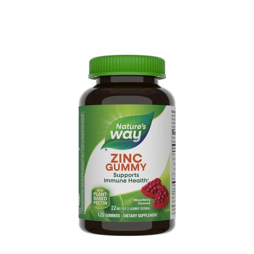 Natures Way Zinc Gummies (120 Caramella gommosa, Mix di Bacche di Bosco)