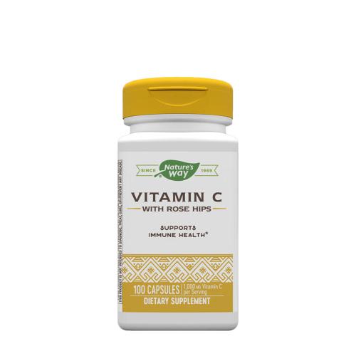 Natures Way Vitamin C with Rose Hips (100 Capsule)