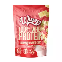 Wispy Whey Protein (1000 g, Cioccolato Bianco alla Fragola)