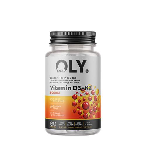 Oly Vitamin D3+K2 5000 IU (60 Capsule)