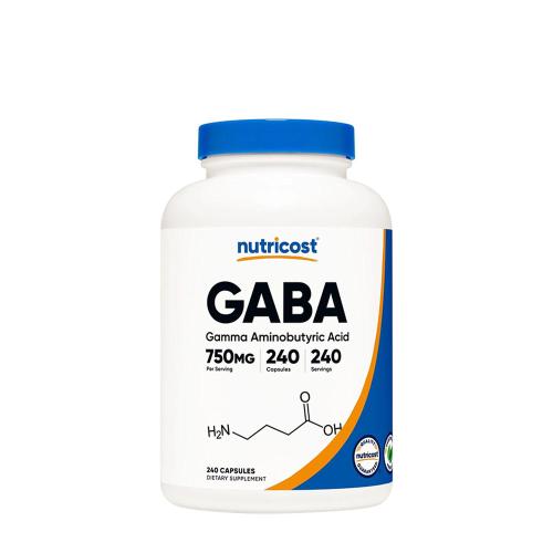 Nutricost GABA 750 mg (240 Capsule)