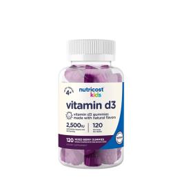   Nutricost Kids Vitamin D3 Gummies (120 Caramella gommosa, Mix di Bacche di Bosco)