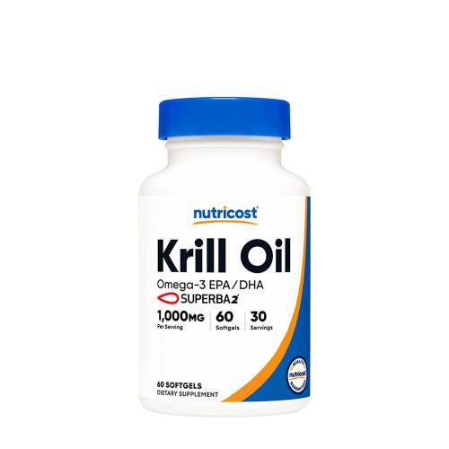 Nutricost Krill Oil Complex 1,000 mg (60 Capsule morbida)