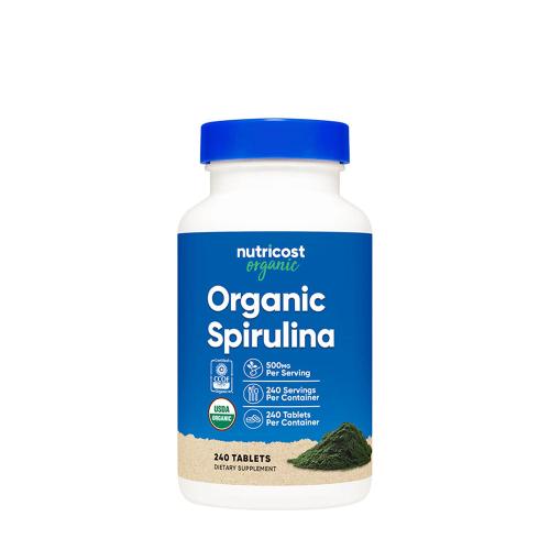 Nutricost Organic Spirulina  (240 Compressa)