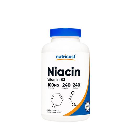 Nutricost Vitamin B3 Niacin 100 mg (240 Capsule)