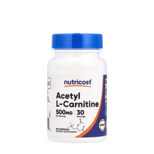 Nutricost Acetyl L-Carnitine 500 mg (30 Capsule)