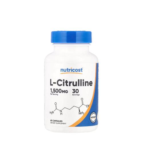 Nutricost L-Citrulline 1500 mg (60 Capsule)