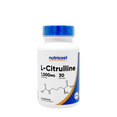 Nutricost L-Citrulline 1000 mg (60 Capsule)