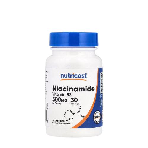 Nutricost Vitamin B3 Niacinamide 500 mg (30 Capsule)